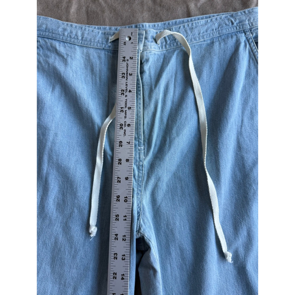 Light weight summer 100% cotton pants vintage jeans boho hippie cottage core - Picture 3 of 5